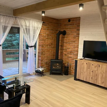 Drewniany Nad Stawem Lejlighed *