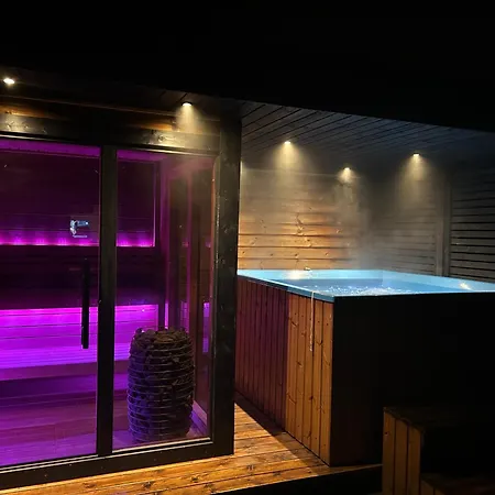 דירה Drewniany Nad Stawem Z Sauna I Jakuzzi *